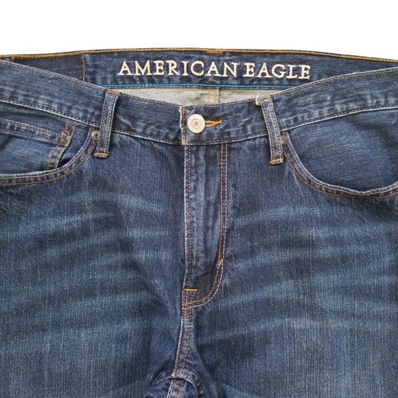 American Eagle Men’s Cotton Original Boot Jeans Size‎ 33 - Picture 3 of 8